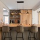 Sfeervolle houten keuken