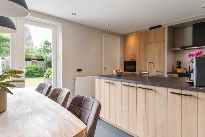 Houtlook keuken in Hoogerheide | Schelde Keukens