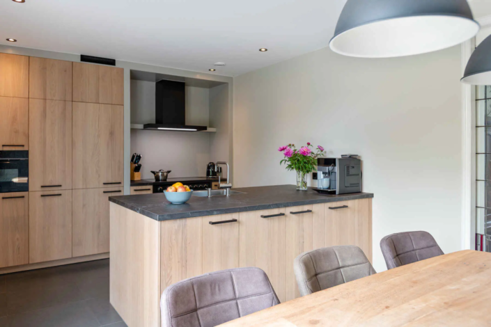 Houtlook keuken in Hoogerheide | Schelde Keukens