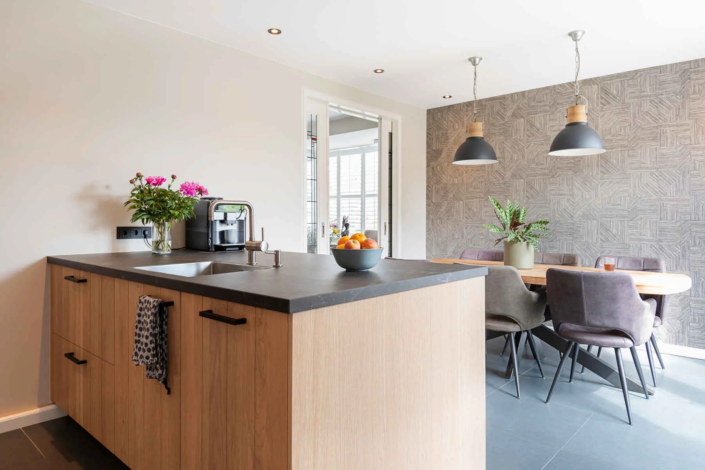 Houtlook keuken in Hoogerheide | Schelde Keukens