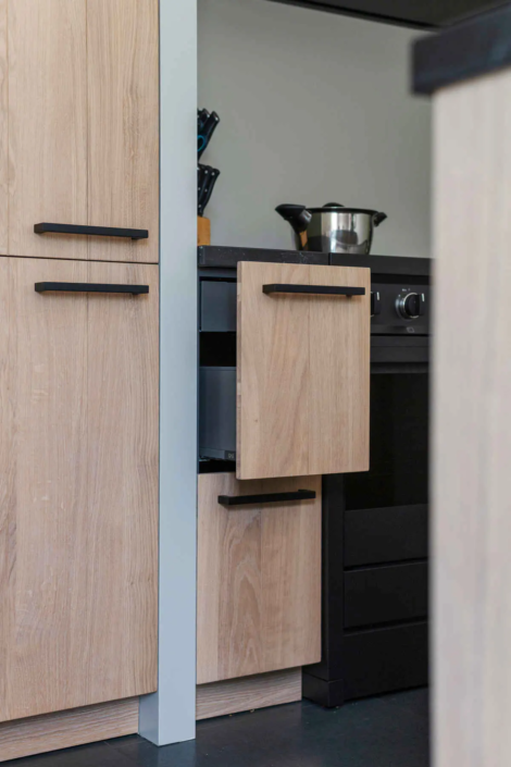 Houtlook keuken in Hoogerheide | Schelde Keukens